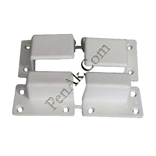 Sineklik Bağlama Pabuçu 4 lü 17x25 Beyaz Toptan