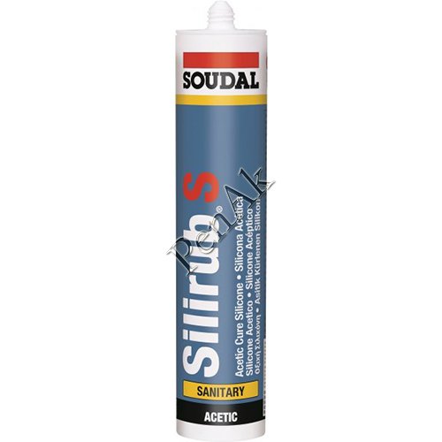 Soudal Silirub Silikon Alüminyum Silver 280 ml
