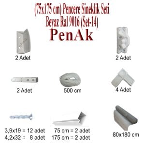 PENCERE SİNEKLİK SETİ