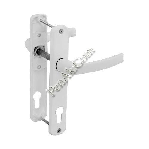 Alüminyum Barelli Kapı Kolu Elit Yaylı 35/85 Eksen (TOPTAN)