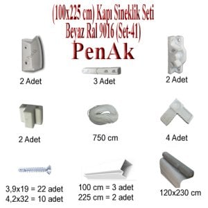 Kapı Sineklik Seti