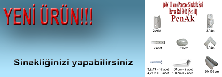 Yeni Ürün Sineklik Seti